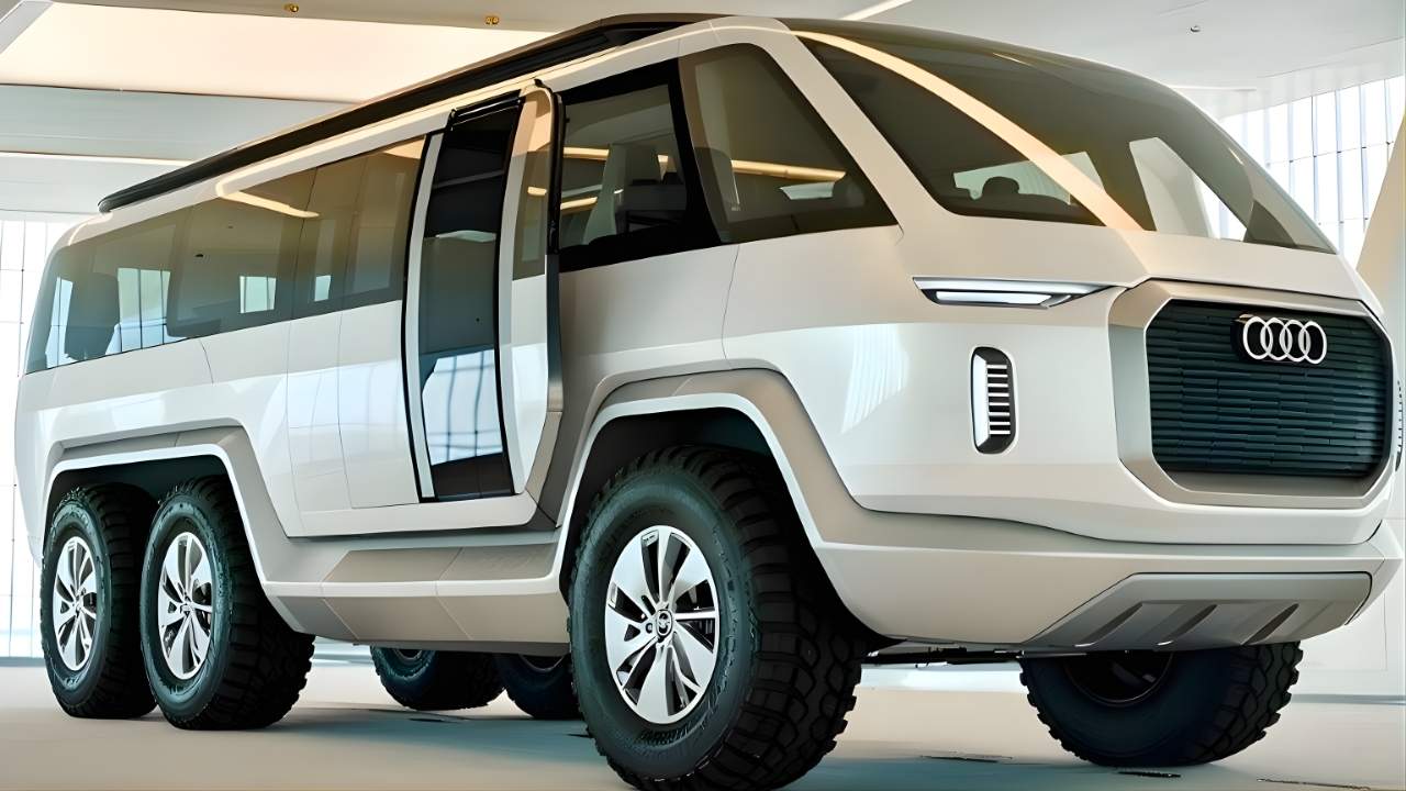 2026 Audi Camper Van Revealed: Premium Motorhome with High-End Features and Bold Design