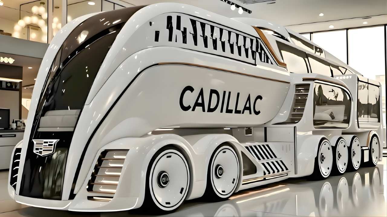 2026 Cadillac Luxury Motorhome Revealed: Futuristic Design, Premium Comfort, and Elite Travel Experience