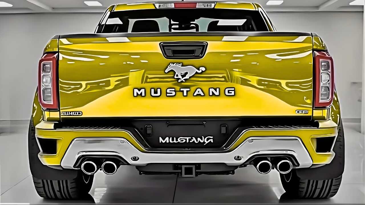 2026 Ford Mustang Pickup Revealed: Bold Design, Big Power, and a New Era of Utility