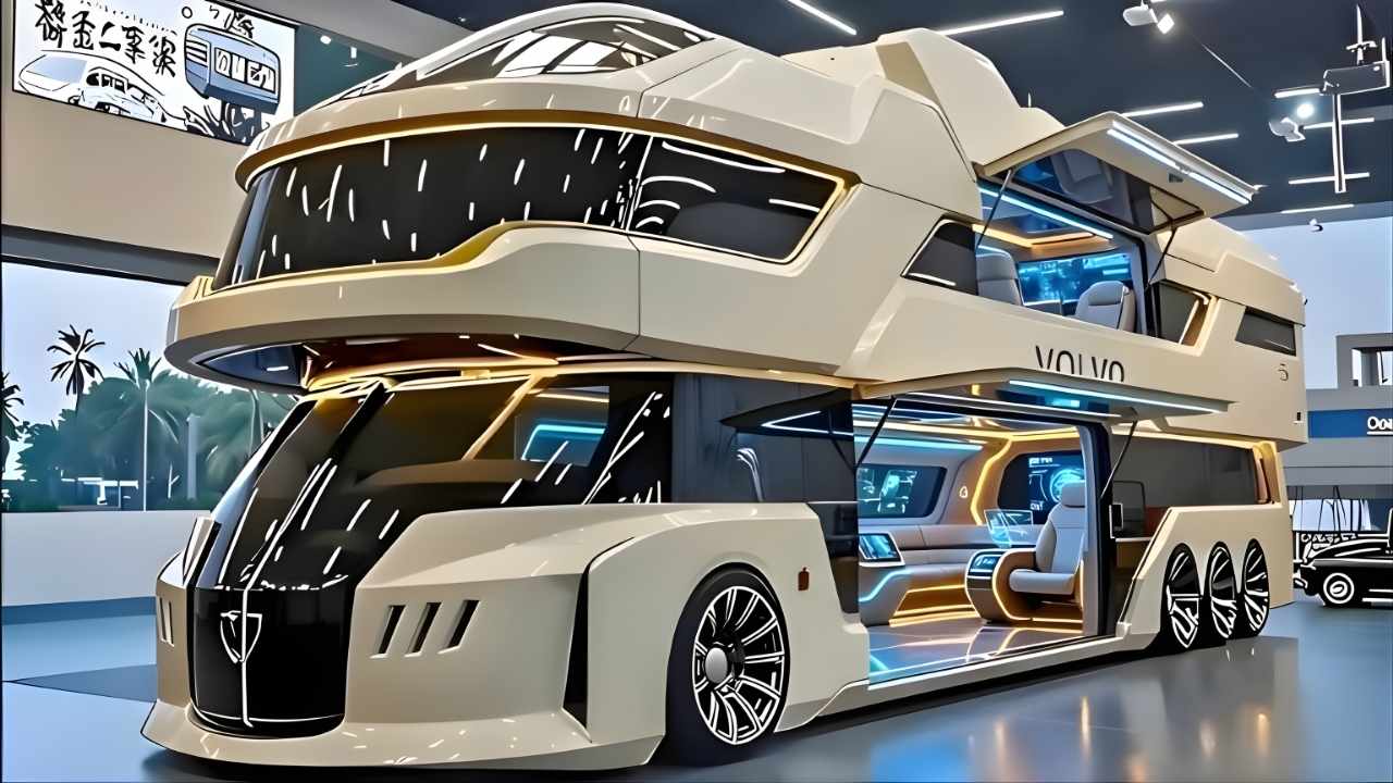 2026 Volvo Electric Motorhome Revealed: Smart Luxury Camper with AWD and 600km Range